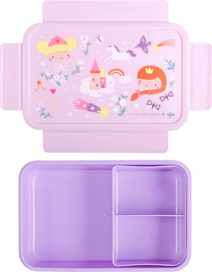 Offer A Little Lovely Company Bento Food Container With Water Bottle Steel Princesses