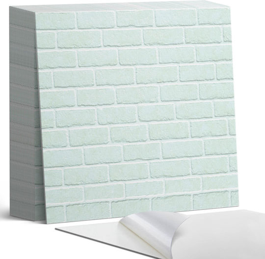 Vinyl Tile Set Wall Design Bricks Kitchen 20x20x20 Pieces