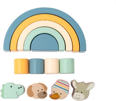 Sterntaler Sterntaler Baby Aktivitätsspielzeug Stapeln aus Holz