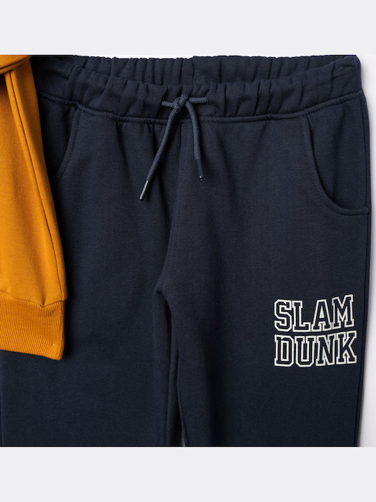Kids Sweatpants Set Nugget/gold
