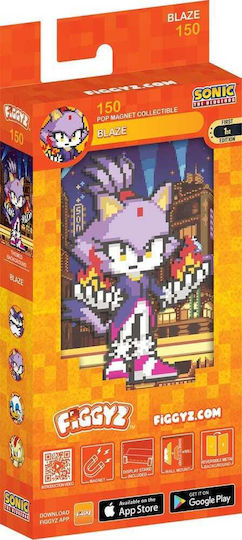 Sonic Hedgehog Modern Figgyz Magnet Collectible Blaze Cat 11 Cm Sonic Hedgehog Modern Figgyz Magnet Collectible Blaze Cat 11 Cm