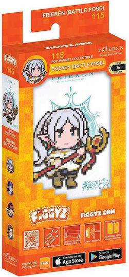 Frieren Beyond Journey's End Figgyz Dekorative Magnete Sammelstück Frieren Kampfpose 11 Cm