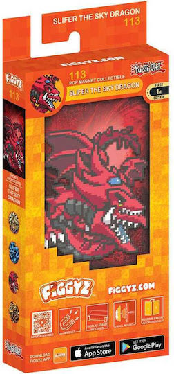 Yu-gi-oh Figgyz Magnet Collectible Slifer Sky Dragon 11 Cm Yu-gi-oh Figgyz Magnet Collectible Slifer Sky Dragon 11 Cm