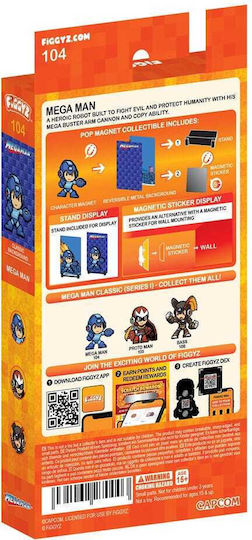 Mega Man Figgyz Dekorative Magnete Sammelstück Mega Man 11 Cm