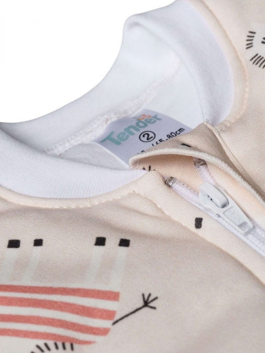 Tender Χειμερινός Υπνόσακος με Πόδια Classic Zebra Eco 2.5 tog Eco Beige