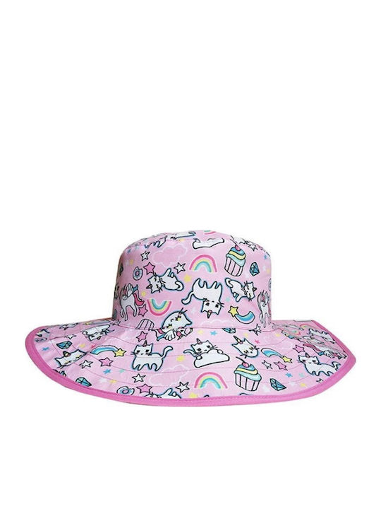 Banz Kinderhut Stoff Sonnenschutz Rosa