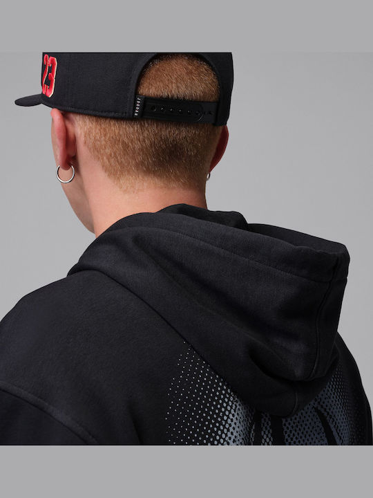 Спортно Dri-FIT Суитшърт с Качулка Черен