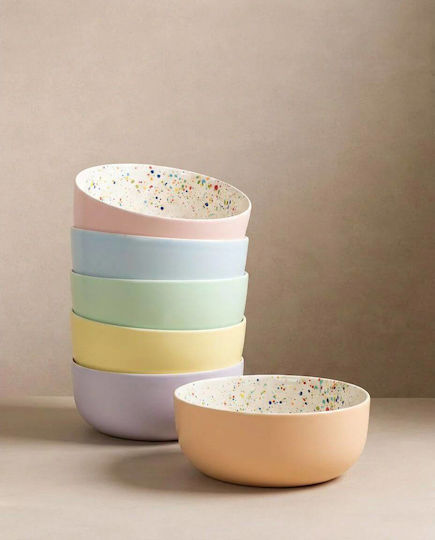 Egg Back Home Breeze Party In Bowl Салатник Керамичен Розов 26x11см