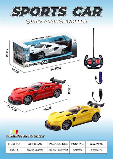 RC Car Yellow