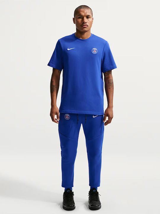 Paris Saint-Germain Tech Soccer Sweatpants Blue
