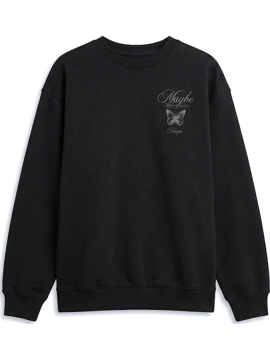 Crew Long Women's Sweatshirt Black