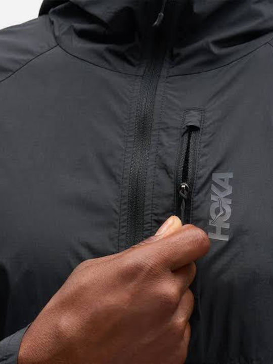 Herren Jacken Winddicht Ärmelloses Schwarz Blk