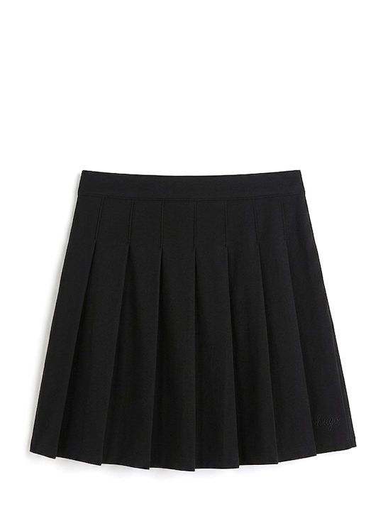 High Waist Mini Skirt Black