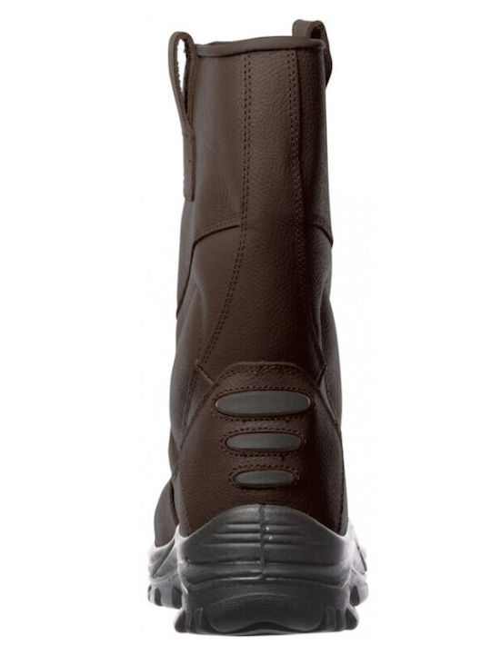 Coverguard Cizme de Securitate Brown S3 cu Certificare CI,SRC