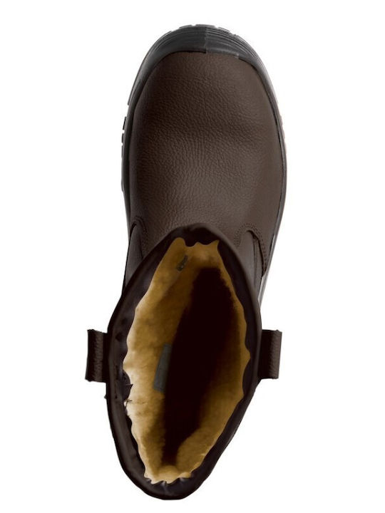 Coverguard Cizme de Securitate Brown S3 cu Certificare CI,SRC