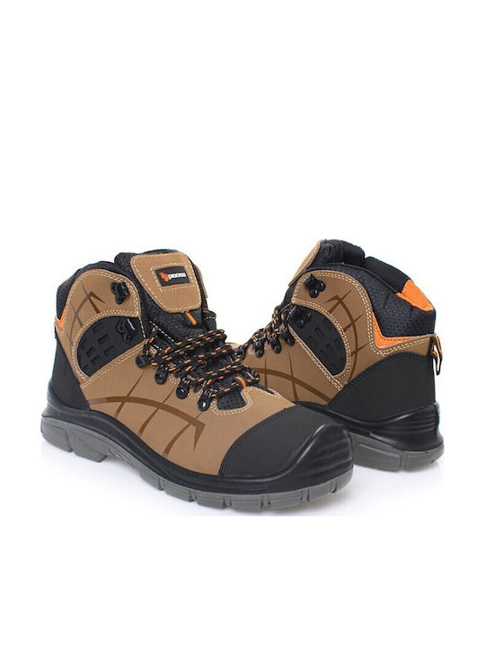 Procera Cizme de Securitate Brown S3 cu Certificare SRC