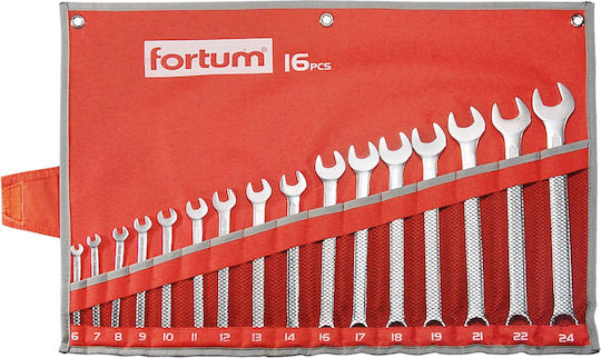 Chei Poligonale Fortum 4730201 6-24mm 16 Bucăți
