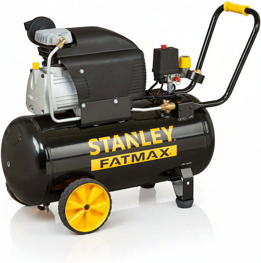Stanley Cu o singură fază Compresor de aer cu Putere 2.5hp și Rezervor de aer 50lt FCDV4G4STF517