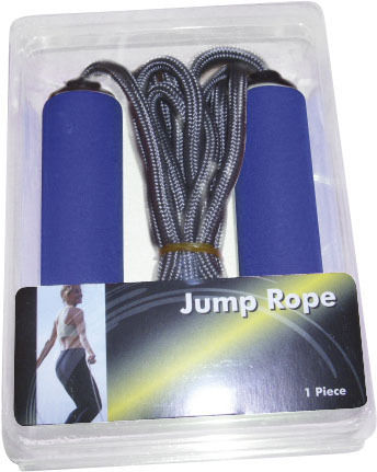 Skipping Rope Mit Gewicht Blau Griff