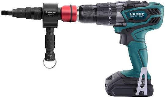 Accesoriu Pentru Nituire Extol T Burghiu M3-M12 Nituțe Crmov