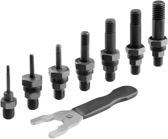 Accesoriu Pentru Nituire Extol T Burghiu M3-M12 Nituțe Crmov