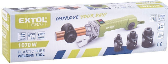 Pipe Welding Machine Extol By Polyfusion Adjustable Temperature 1070 W