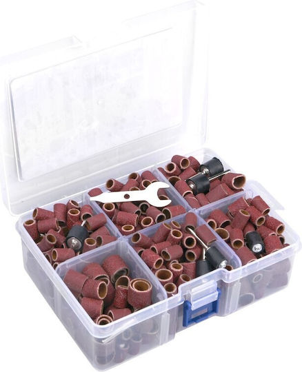 Set 350 Pieces Extol Premium Mini Sanding Drums Mini Grinder