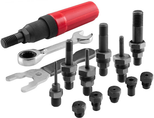 Аксесоар за занитване Extol 8706304 Гайки M3-m12 Нитовe 2.4-6.4mm