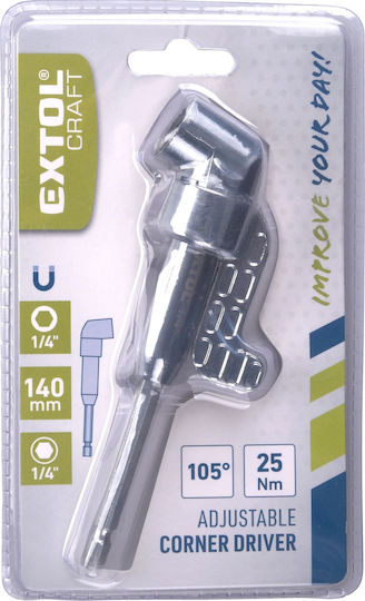 Suport Unghiular Pentru Burghiu 105° 1/4" 140 Mm Magnetic