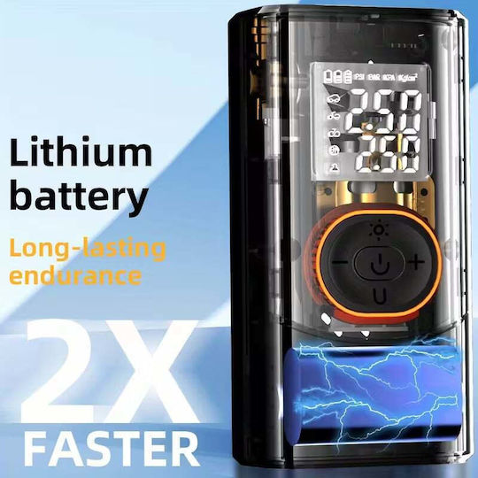 Techsuit AirXpert Pro (AI2) Car Tire Pump 150PSI Rechargeable 12V