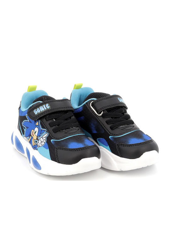 Kids Sneakers with Lights Black