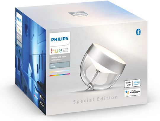 Philips Διακοσμητικό Φωτιστικό Iris Gen 4 LED RGB 10εκ.