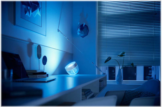 Philips Διακοσμητικό Φωτιστικό Iris Gen 4 LED RGB 10εκ.