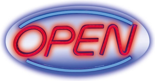 Forever Light Neon Διακοσμητικό Φωτιστικό LED 44x2x22εκ.