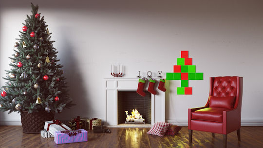 Nanoleaf Умен Декоративен Осветител Canvas Expansion Pack LED RGB 4 бр