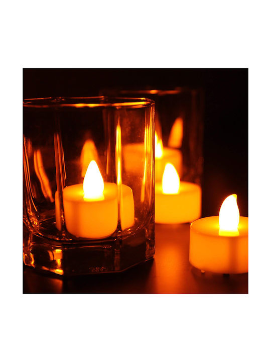 GloboStar Decorative LED Light Warm White 2700K Candle 12pcs 62x33.5x42cm