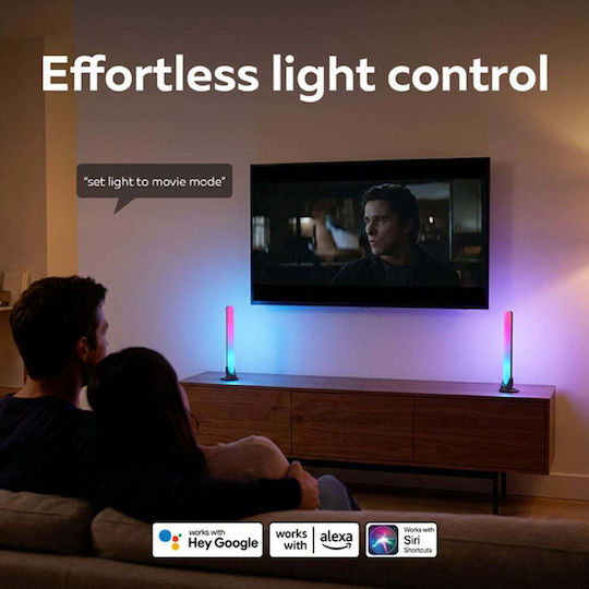 Calex Smart Διακοσμητικό Φωτιστικό LED RGBIC Μπάρα