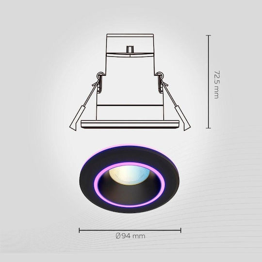 Calex Lampa Decorativă Inteligentă LED RGB
