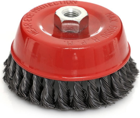 Perie Pentru Polizor Unghiular Kraft&dele M14 125mm Sârmă de Oțel Kd10973