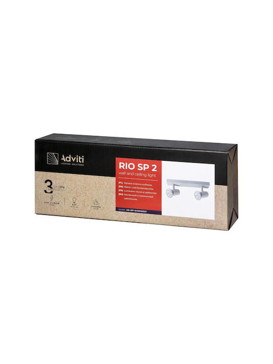Orno Single Spot with Socket E27 in White Color