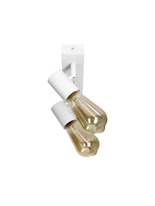Orno Single Spot with Socket E27 in White Color