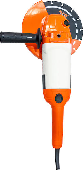 Ruris Ra2400s – Angle Grinder 2400 W 230 Mm Diamond Disc Soft Start 3-position Handle