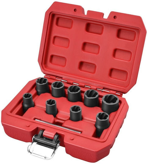 Impact Adapter Set 3/8" Extol Premium 10 19 Mm Crmo