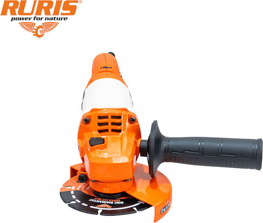 Ruris Ra1100v – Polizor Unghiular 1000 W Disc 125 Mm Viteză Variabilă 3000-11000 Rpm 230 V