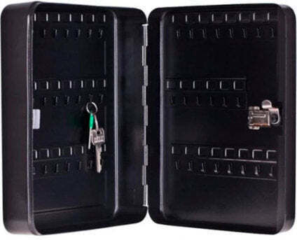 Yale Agățătoare Chei Metalică 46 Compartimente Cu Încuietoare 30x24x8cm
