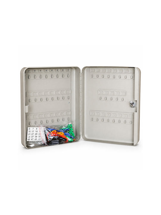Artekko Wall Key Holder 45 Positions Lock Ts0050 30x8x24cm