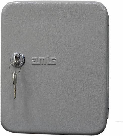 Amig Металик Стенна Ключалка 45 Места 24x7x30см