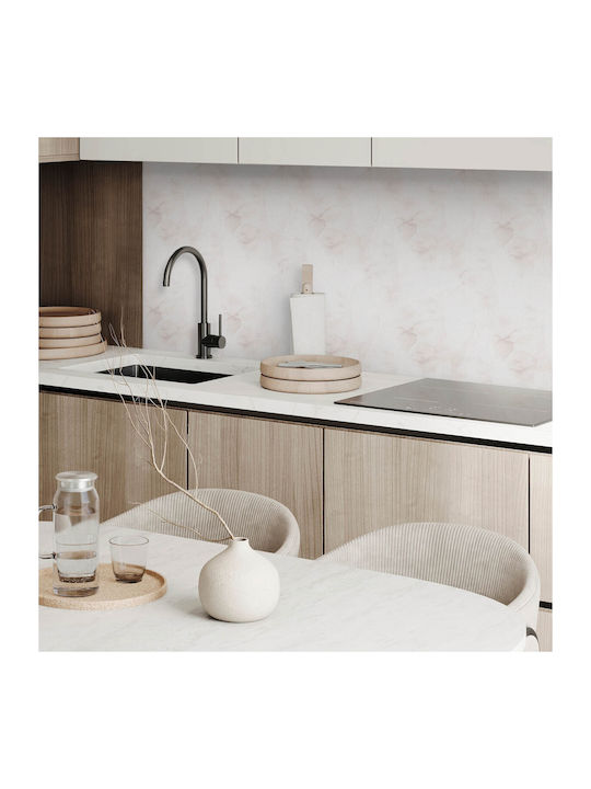 Vinyl Floor Sticker Thin Marble Design Print 9x30x30 Cm
