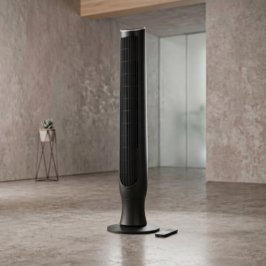 Primo PRTF-80731 Tower Fan 45W with Remote Control Black