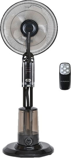 Mistral Plus Misting Fan 75W 40cm Diameter Black